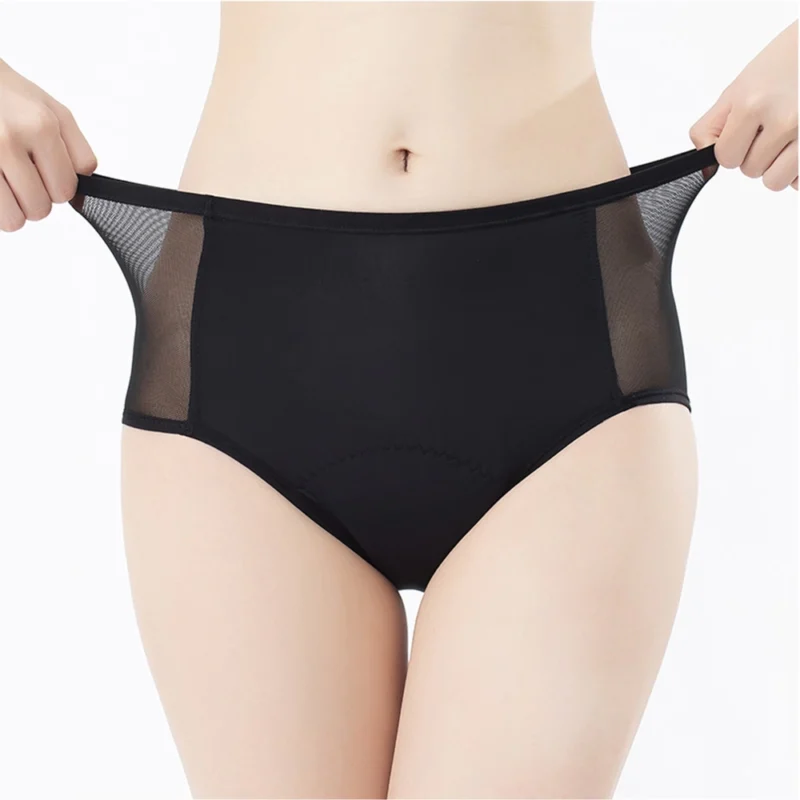 Chiloti menstruali pentru apa impermeabili FITINT cu absorbtie rapida Negru 2024 4