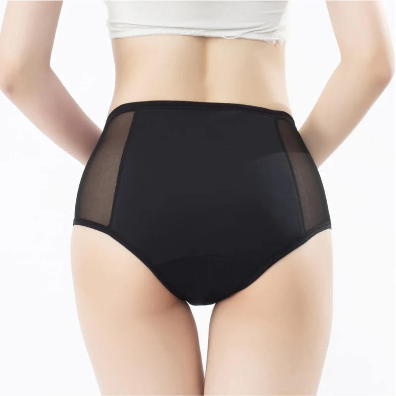 Chiloti menstruali pentru apa impermeabili FITINT cu absorbtie rapida Negru 2024 6