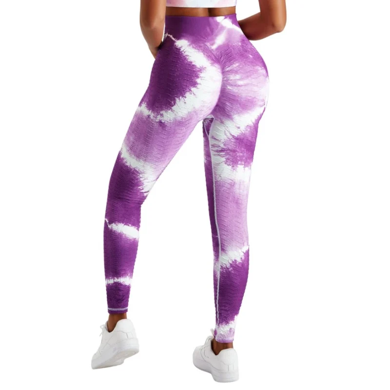 Colanti modelatori FITINT Astro Tie Dye push up Mov 2024 3