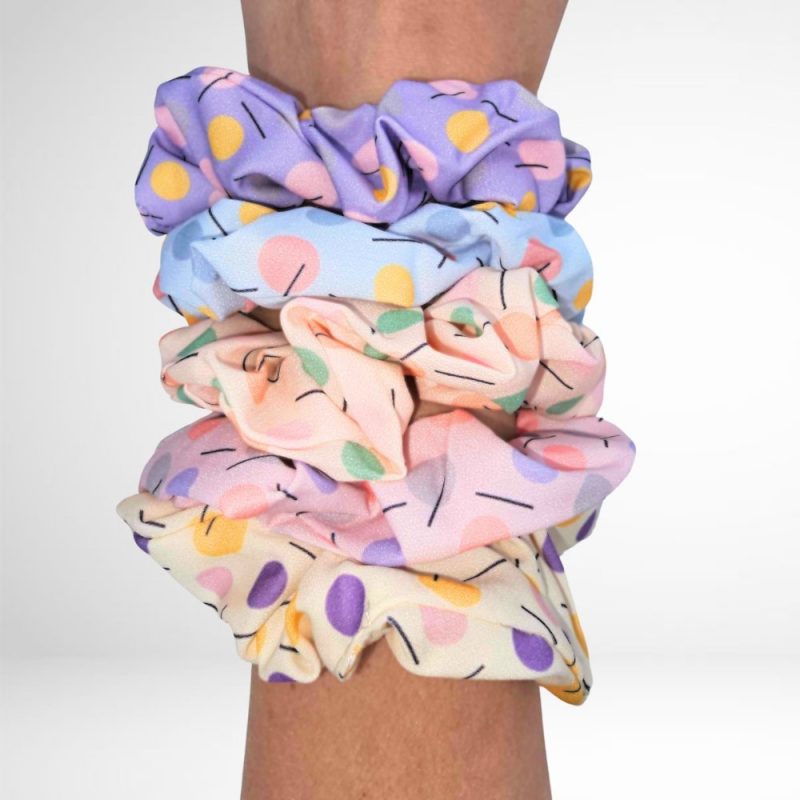 Set 3 elastic de par tip scrunchie 264 2024 2