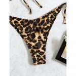 Costum de baie 2 piese Animal Print cu slip ajustabil FITINT 496 2024 20