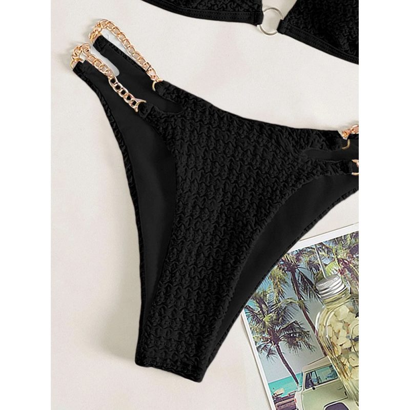 Costum de baie dama 2 piese Negru FITINT 493 2024 3