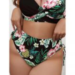 Costum de baie marimi mari XL-5XL push up FITINT 141 Negru 2024 23