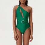 Costum de baie intreg asimetric Verde FITINT 194 2025 36