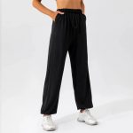 Pantalon trening dama FITINT Kelsey cu buzunare Negru 2024 10