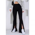 Pantaloni dama evazati cu crapatura in partea de jos 036 2025 12