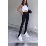 Pantaloni dama evazati cu crapatura in partea de jos 036 2025 14