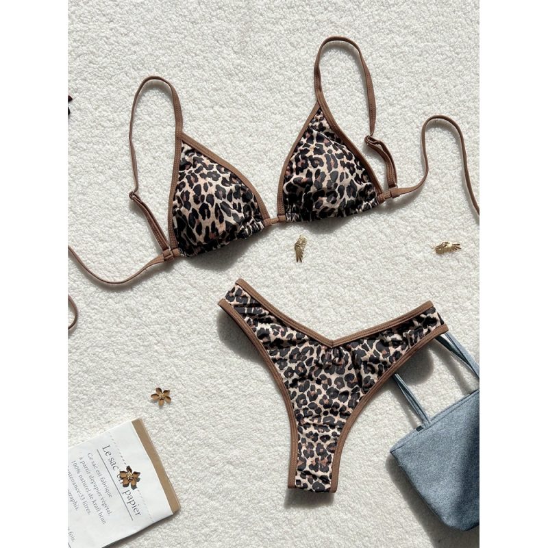 Costum de baie 2 piese FITINT Animal Print 231 2025 1